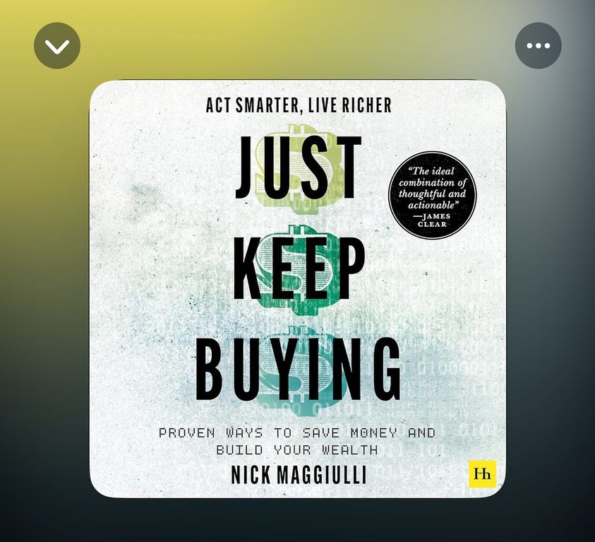 Just Keep Buying 持續買進：資料科學家的投資終極解答，存錢及致富的實證方法讀書心得